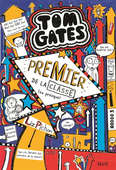 Couverture de Tom Gates. Vol. 9. Premier de la classe (ou presque)