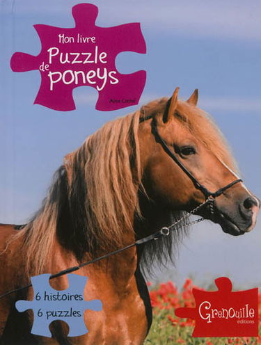 Mon livre puzzle de poneys
