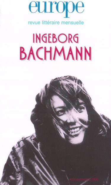 Europe, n° 892-893. Ingeborg Bachmann