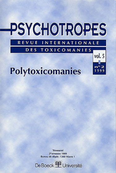 Psychotropes, n° 2 (1999). Polytoxicomanies