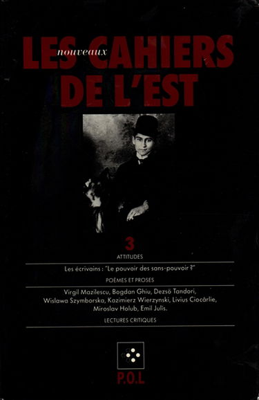 Nouveaux Cahiers de l'Est (Les), n° 3. Le Pouvoir des sans-pouvoir ? : les écrivains