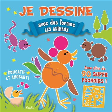 Je dessine avec des formes : les animaux