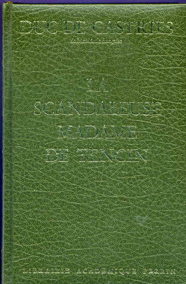 Scandaleuse madame de tencin -luxe-