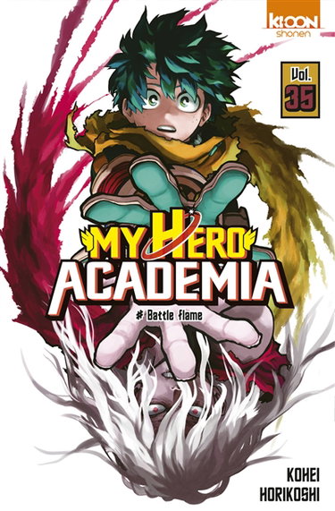 Couverture de My hero academia. Vol. 35. Battle flame