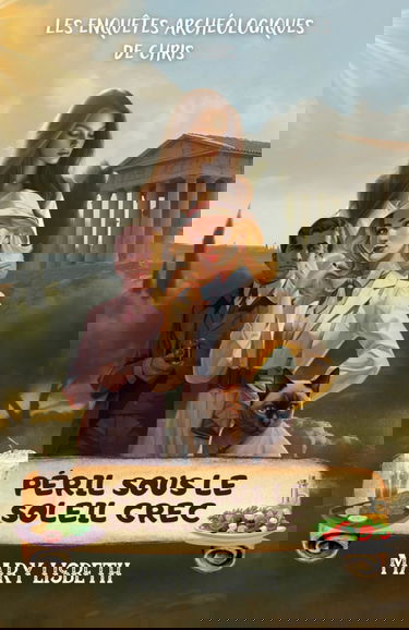 Péril sous le soleil grec (Les enquêtes archéologiques de Chris - Tome 3): Un roman policier cosy mystery en Grèce