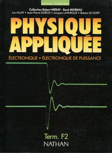 Physique appliquée, terminale F2