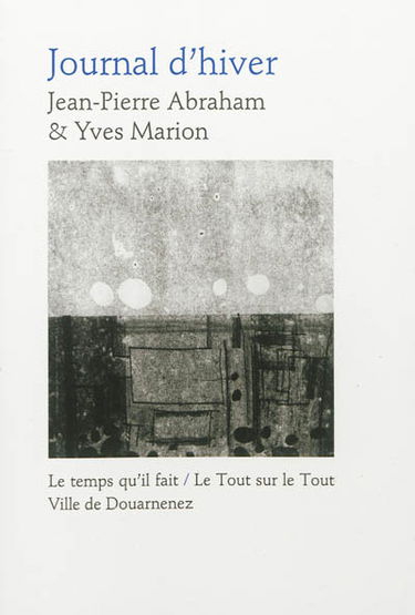 Journal d'hiver : poèmes et monotypes. Armen-sein