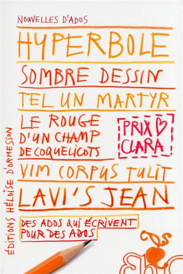 Nouvelles d'ados : prix Clara 2013