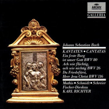 Couverture de J S Bach-Cantates-Richter
