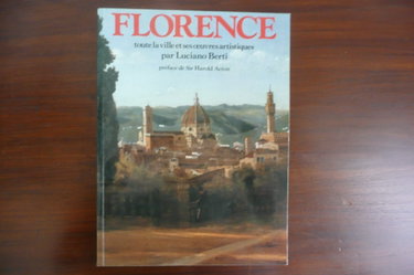 Couverture de Florence, toute la ville et ses oeuvres artistiques