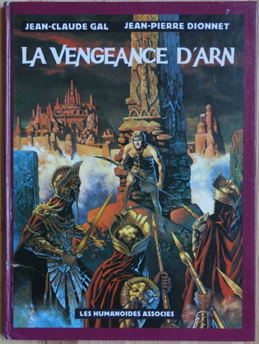 Couverture de La vengeance d'arn