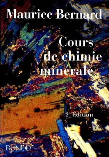 Cours de chimie minérale
