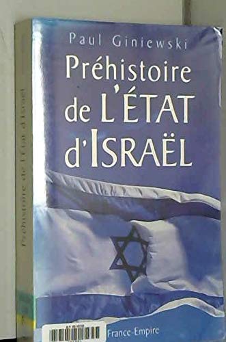 Préhistoire de l'Etat d'Israël