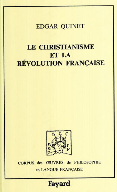 Le Christianisme et la Révolution française
