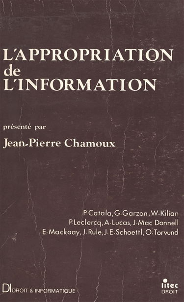 L'Appropriation de l'information