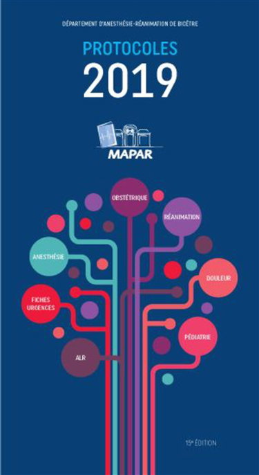 Protocoles d'anesthésie-réanimation 2019