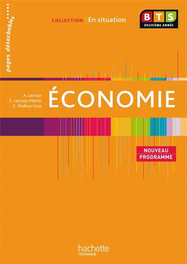 Economie, BTS 2e année : livre de l'élève
