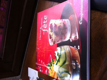 Menus et repas de fête Weight Watchers - Weight Watchers / Livre BE - MX02
