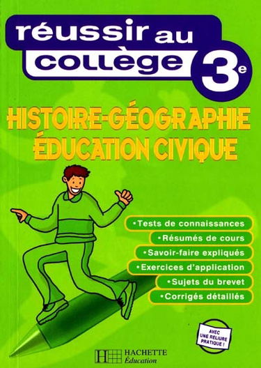 Histoire, géographie, éducation civique 3e