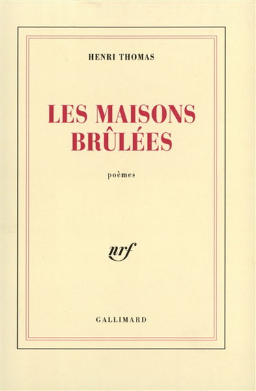 Les Maisons brûlées