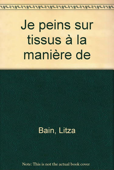 Je peins sur tissus à la manière de...
