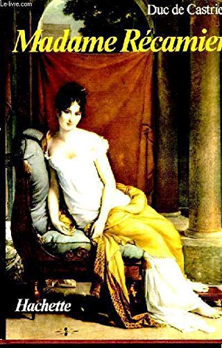 Couverture de Madame récamier.
