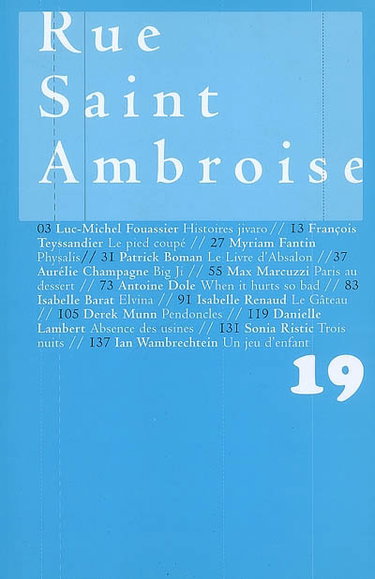 Rue Saint-Ambroise, n° 19