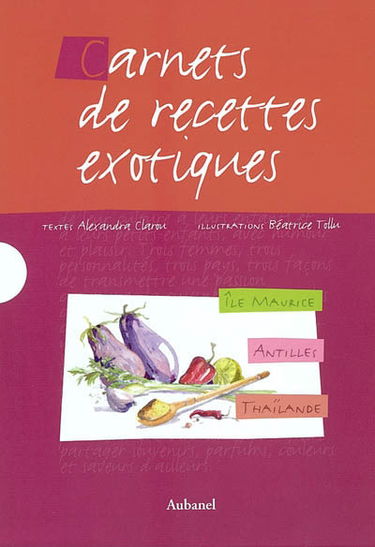 Carnets de recettes exotiques