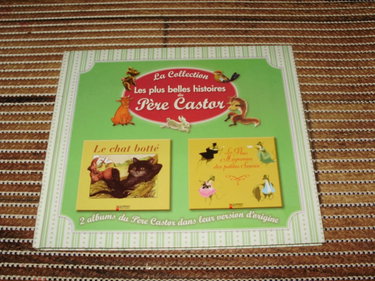 Couverture de La Collection Les plus belles histoires du Père Castor ~2 ALBUMS VERSION ORIGINAL