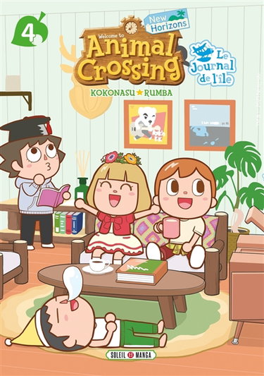 Couverture de Welcome to Animal crossing : new horizons : le journal de l'île. Vol. 4