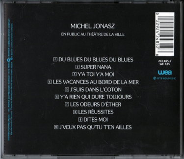 Couverture de En public au Théâtre de la Ville