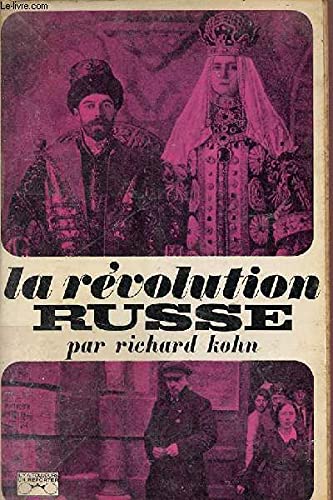 Couverture de La révolution russe.