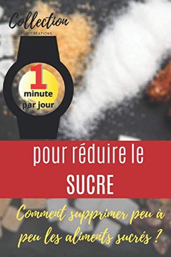 1 minute par jour pour réduire le sucre - Comment supprimer peu à peu les aliments sucrés ?: Maigrir facilement et sans stress | Méthode Kaizen | Carnet à remplir