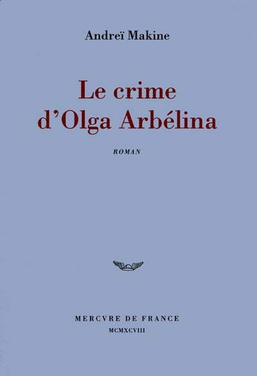 Le crime d'Olga Arbélina