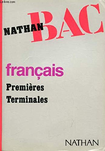 Français : premières, terminales