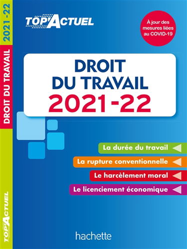 Droit du travail : 2021-2022