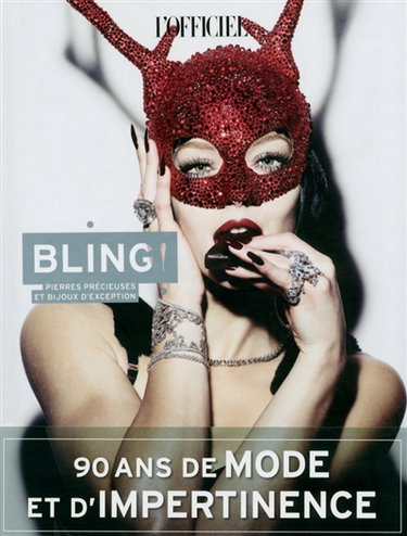 Couverture de L'officiel de la mode et de la couture de Paris. Bling ! : pierres précieuses et bijoux d'exception