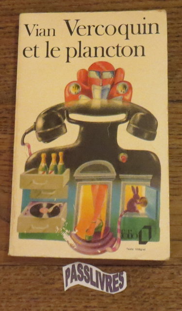 Couverture de Vercoquin et le plancton par Boris Vian