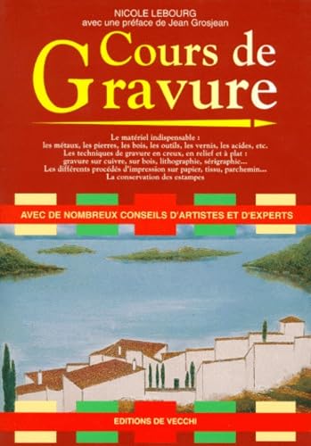 Cours de gravure