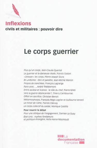 Inflexions, n° 12. Le corps guerrier