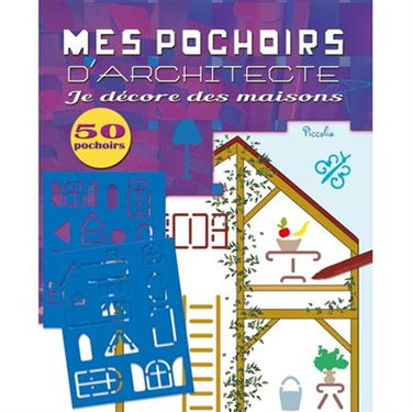 Mes pochoirs d'architecture : je décore des maisons
