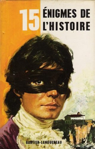 Couverture de 15 énigmes de l'histoires.