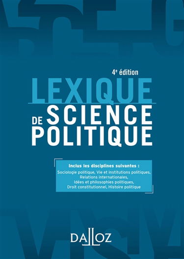 Lexique de science politique