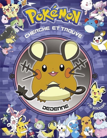 Pokémon : Cherche et trouve Dedenne
