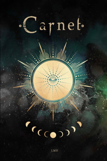 Couverture de Carnet: Journal de manifestation. Mise en pratique de la loi de l'attraction (Grand format)