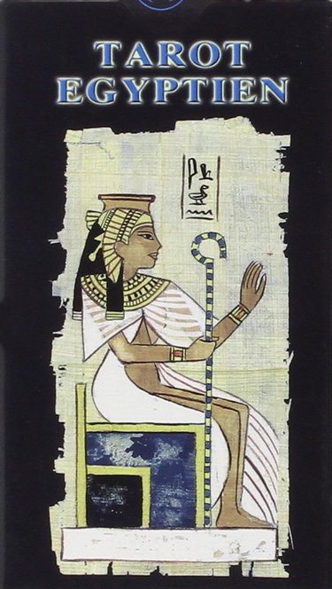 Couverture de Jeu de cartes : Tarot égyptien (1 jeu + Livret) par Collectif