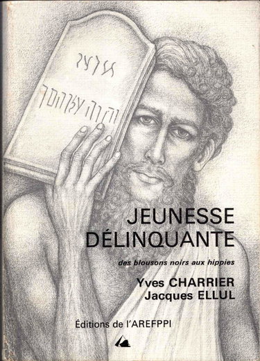 Couverture de Jeunesse délinquante : des blousons noirs aux hippies