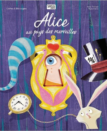 Couverture de Alice au pays des merveilles par Nadia Fabris