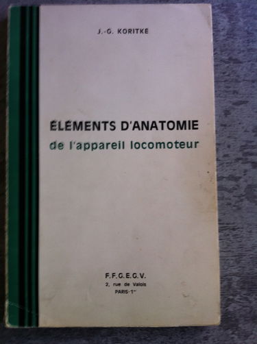Éléments d'anatomie de l'appareil locomoteur