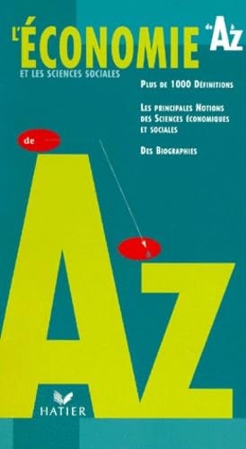 L'économie et les sciences sociales de A à Z, édition 97